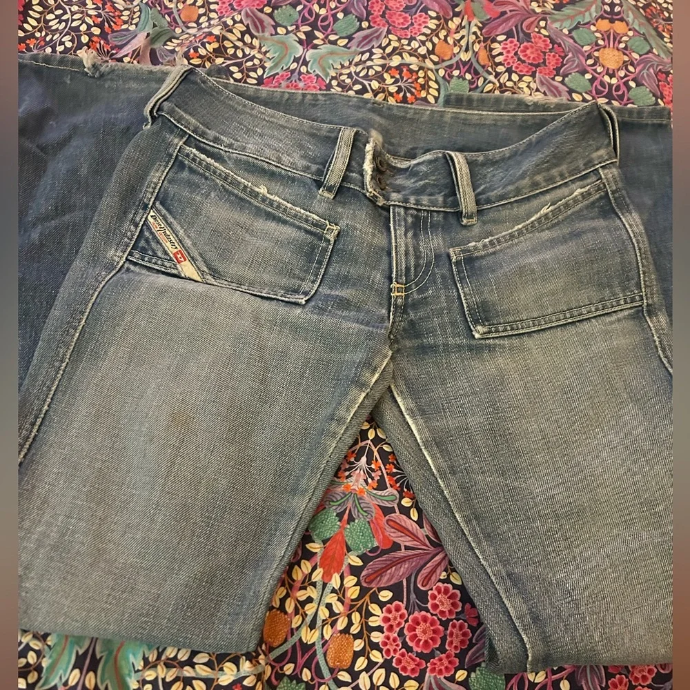 VINTAGE DIESEL MADE IN ITALY LOW RISE DENIM - Picture 1 of 15